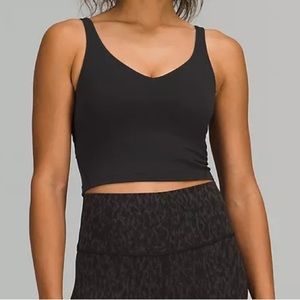 Lululemon Align Black Cropped Tank